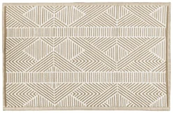 Buitenkleed AZTEC Beige - 230 X 160 Cm