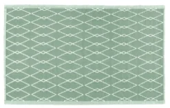 Buitenkleed MESH Green / White - 230 X 160 Cm
