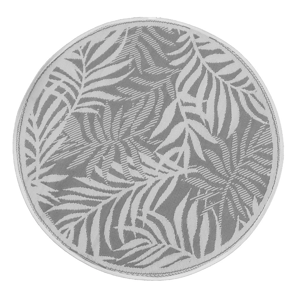 Buitenkleed Rond Mandala / Palm Design - ⌀ 150 Cm - Afbeelding 2
