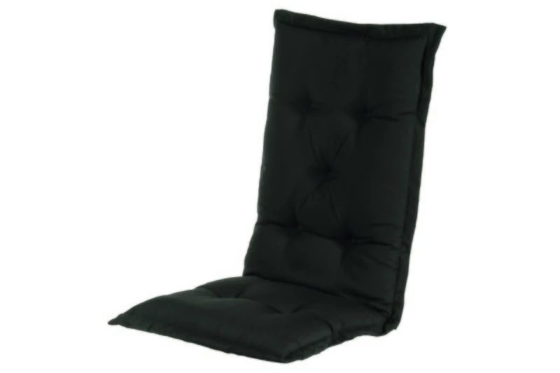 Hartman Havana Dark Grey Hoge Rug Tuinkussen 123x50x9