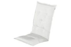 Hartman Havana Light Grey Hoge Rug Tuinkussen 123x50x9