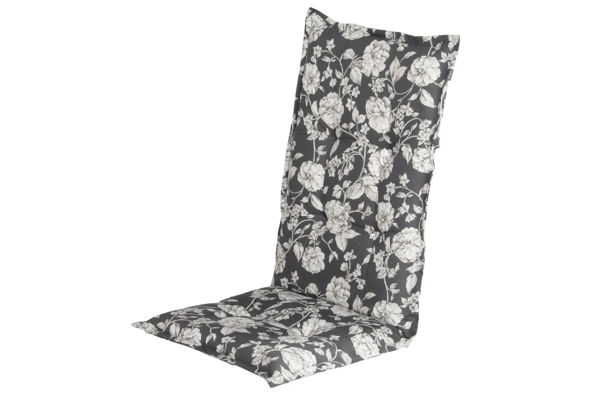 Hartman Liss Grey Hoge Rug Tuinkussen 123x50x8