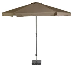 Platinum Middenstokparasol Antigua Volant Ø 300 Cm Taupe