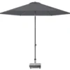 Platinum Middenstokparasol Lisboa Ø 300 Cm Antraciet
