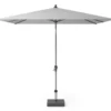 Platinum Middenstokparasol Riva 250 X 250 Cm Lichtgrijs