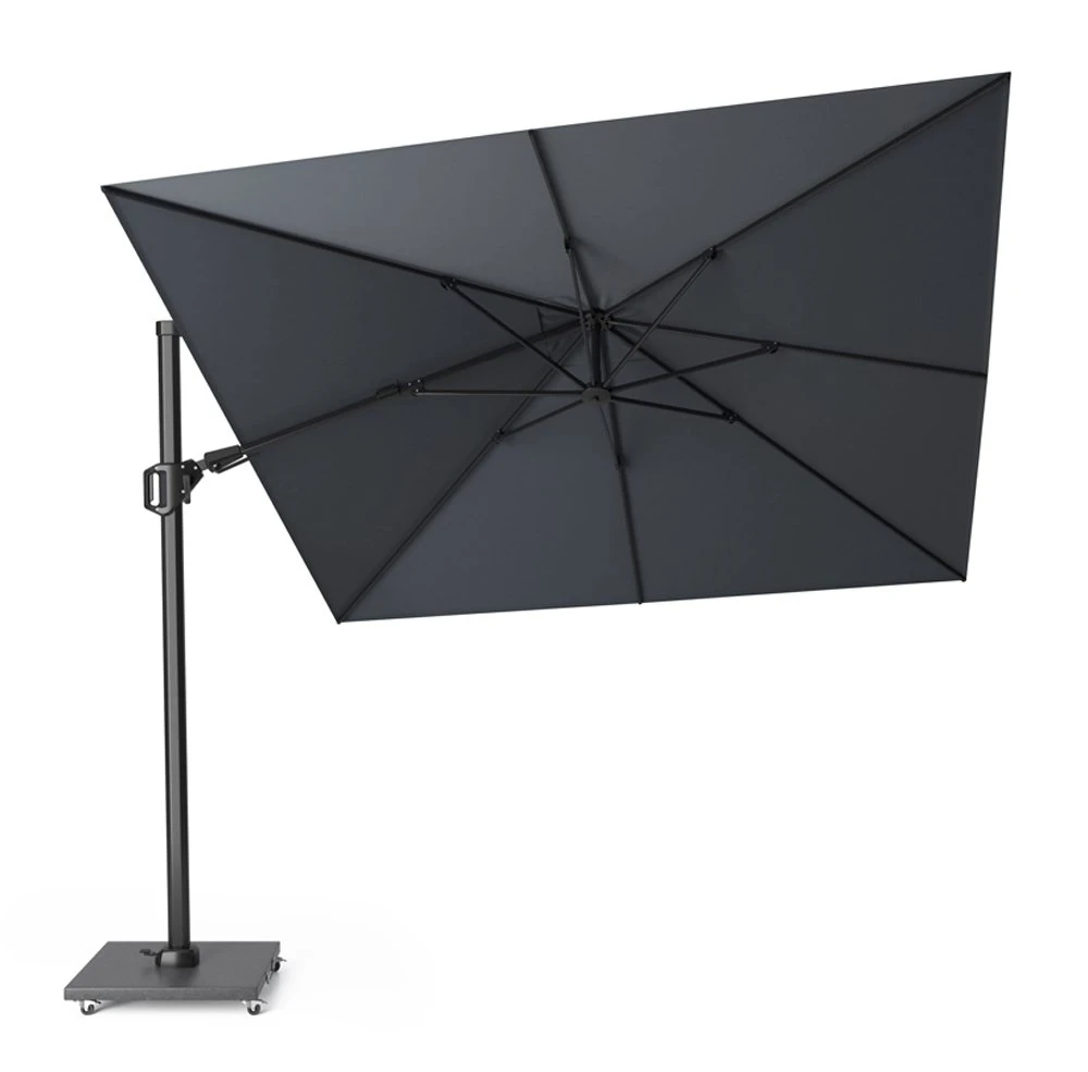 Platinum Zweefparasol Challenger T² 300 X 300 Cm Antraciet - Afbeelding 2