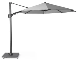 Platinum Zweefparasol Challenger T² Ø 350 Cm Lichtgrijs