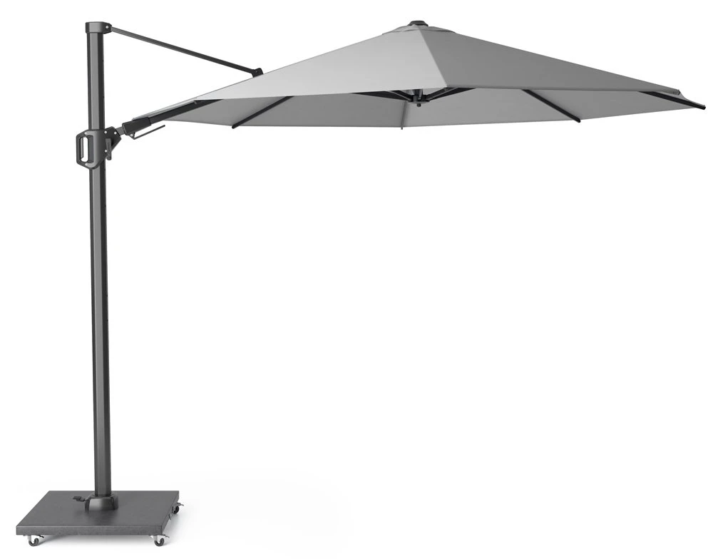 Platinum Zweefparasol Challenger T² Ø 350 Cm Lichtgrijs
