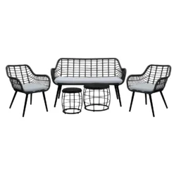 Royal Seasons COCOON Loungeset Zwart