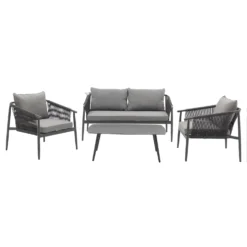 Royal Seasons SANTOS Rope Stoel-bank Loungeset